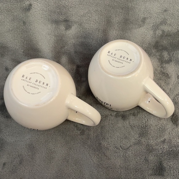 Rae Dunn ceramic HAPPY EASTER mug x2 - Picture 4 of 4